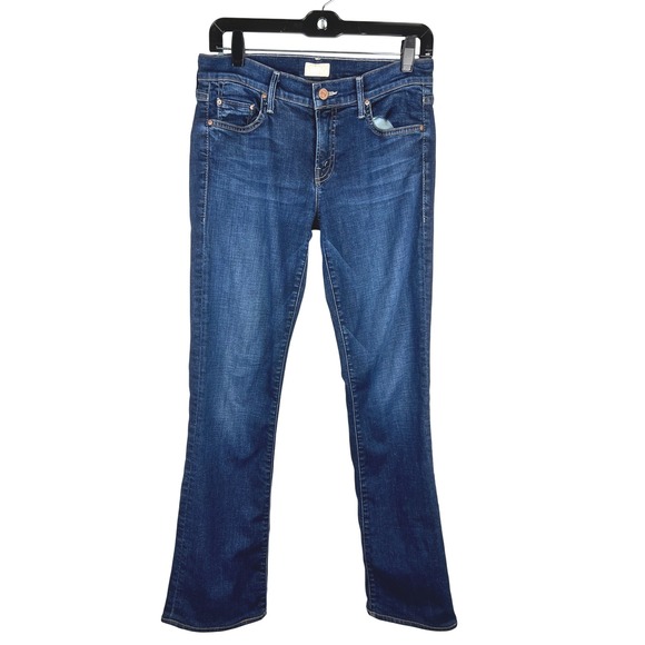 MOTHER Denim - MOTHER The Outsider Slow Ride Wash Straight Leg Jeans Women's Size 28 Denim